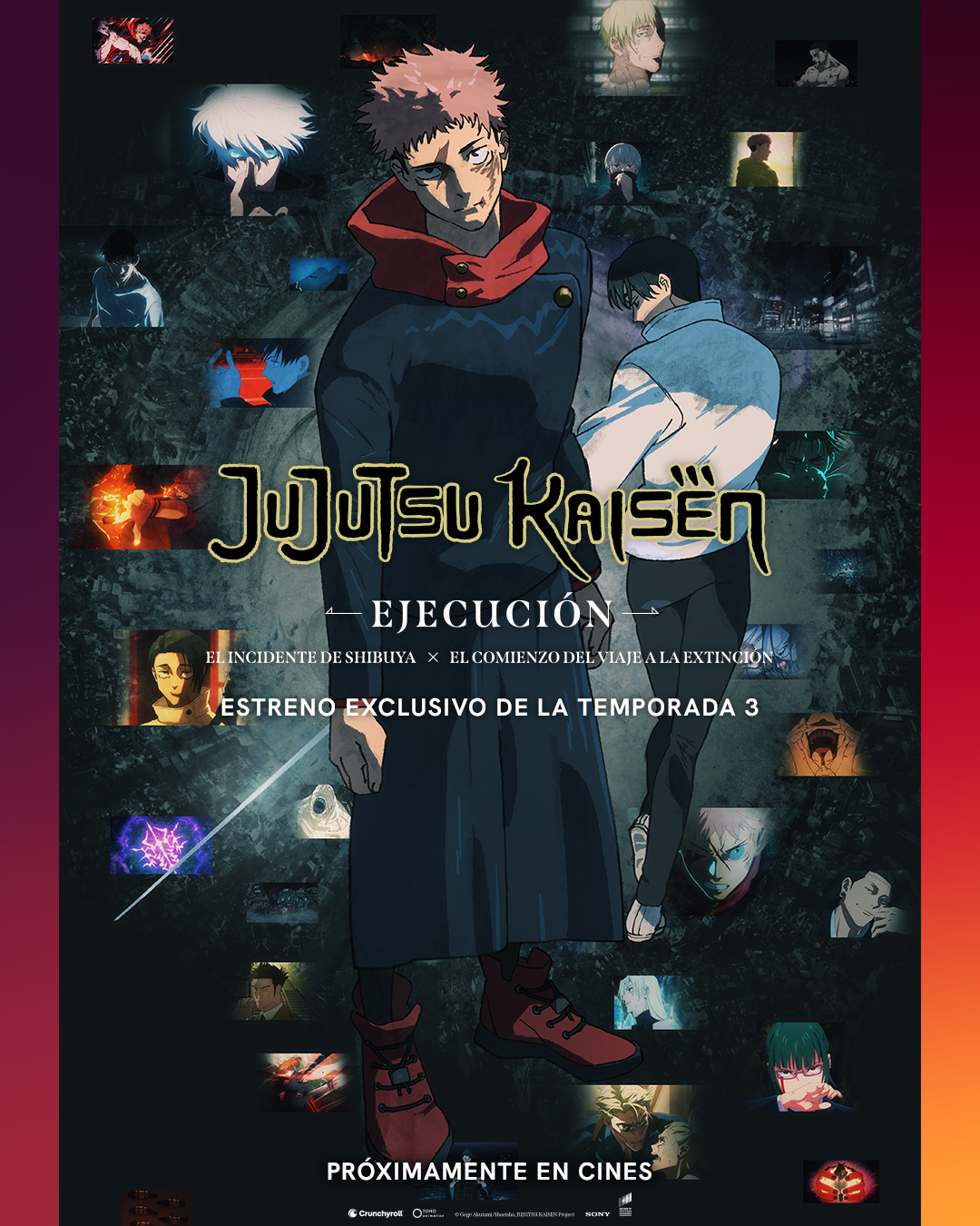 Póster de Jujutsu Kaisen: Ejecución