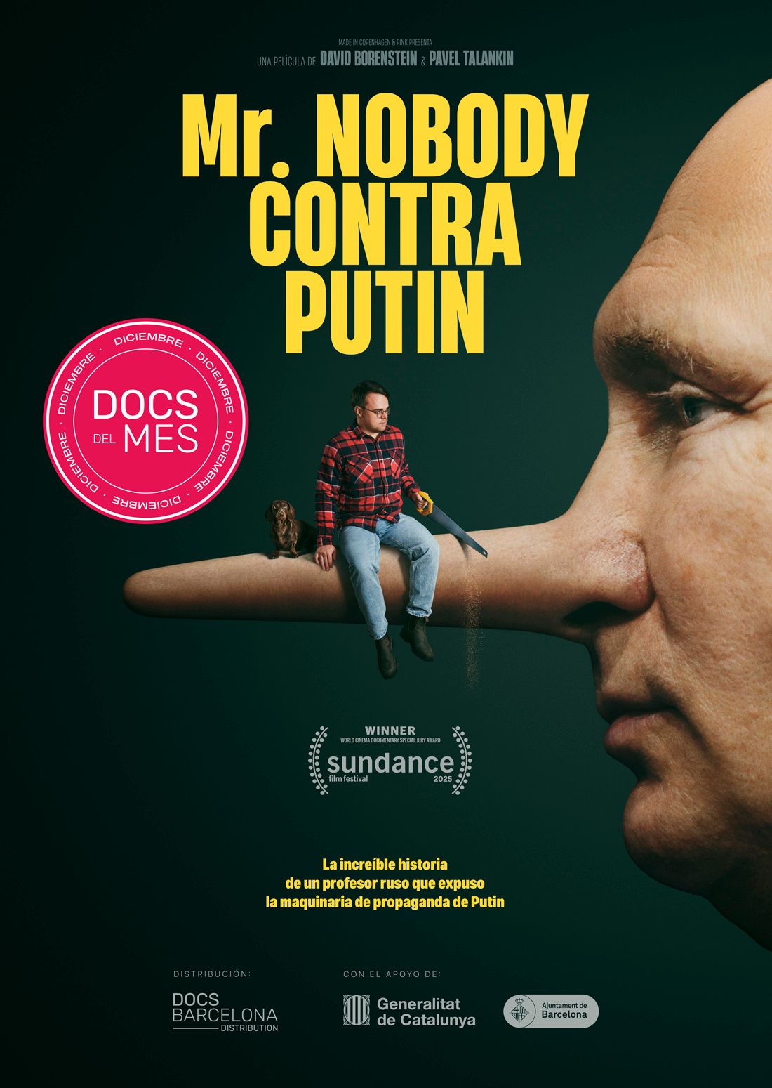 Póster de Mr. Nobody contra Putin