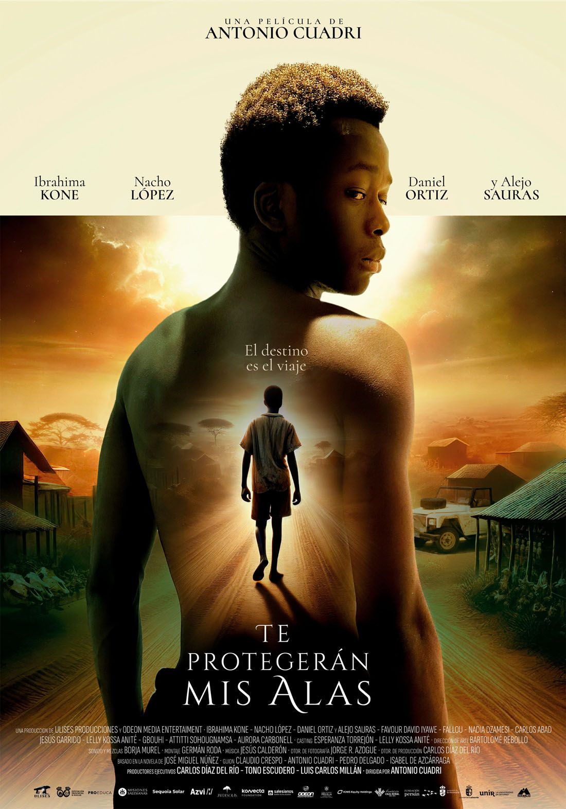 Póster de Te protegerán mis alas