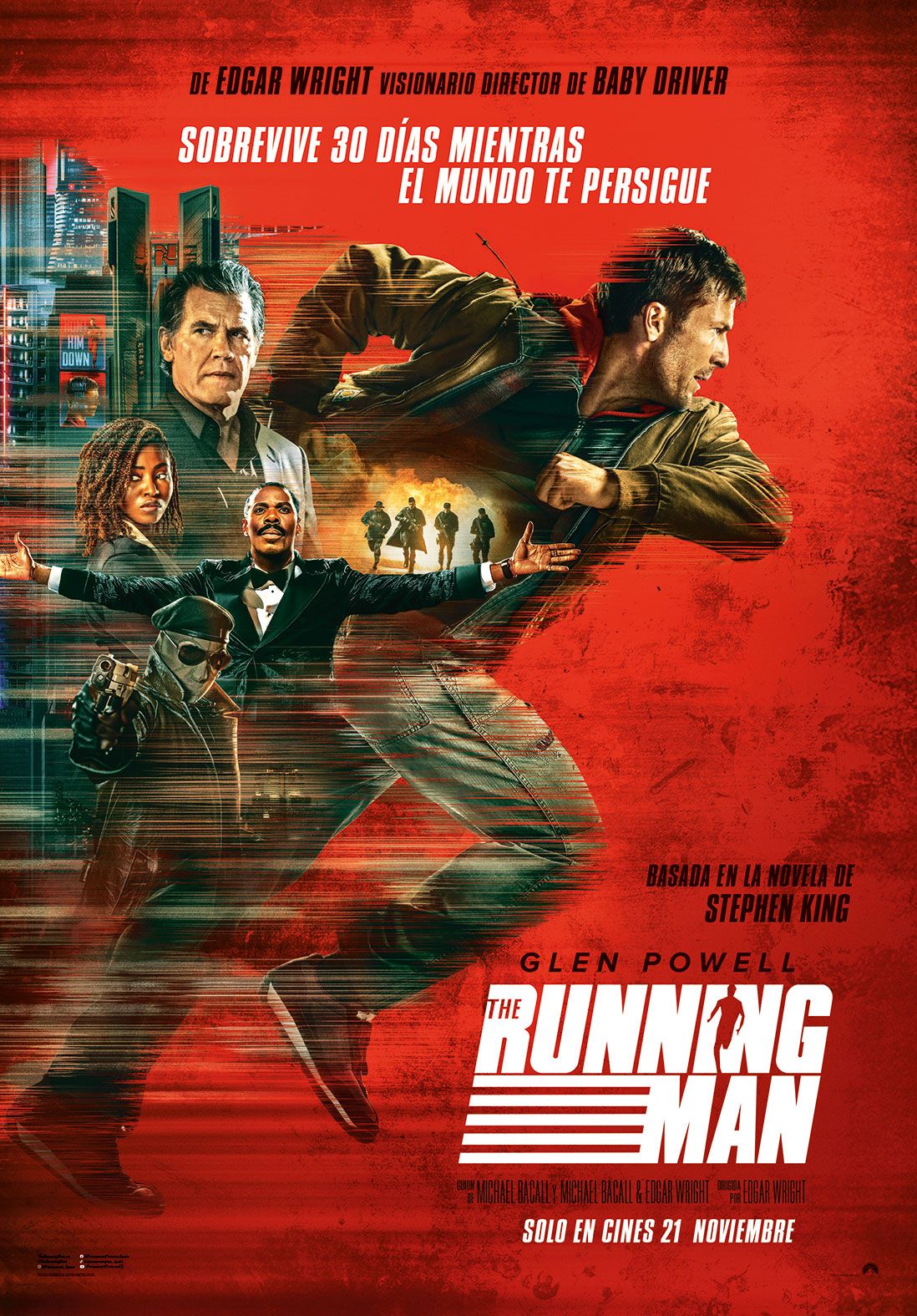 Póster de The Running Man
