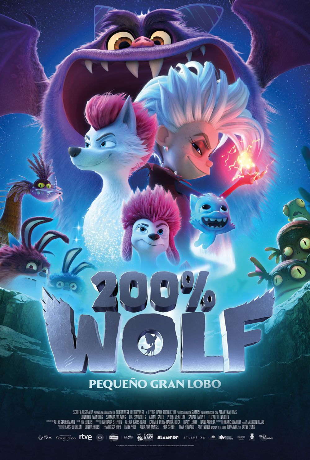 Póster de 200% Wolf: Pequeño gran lobo