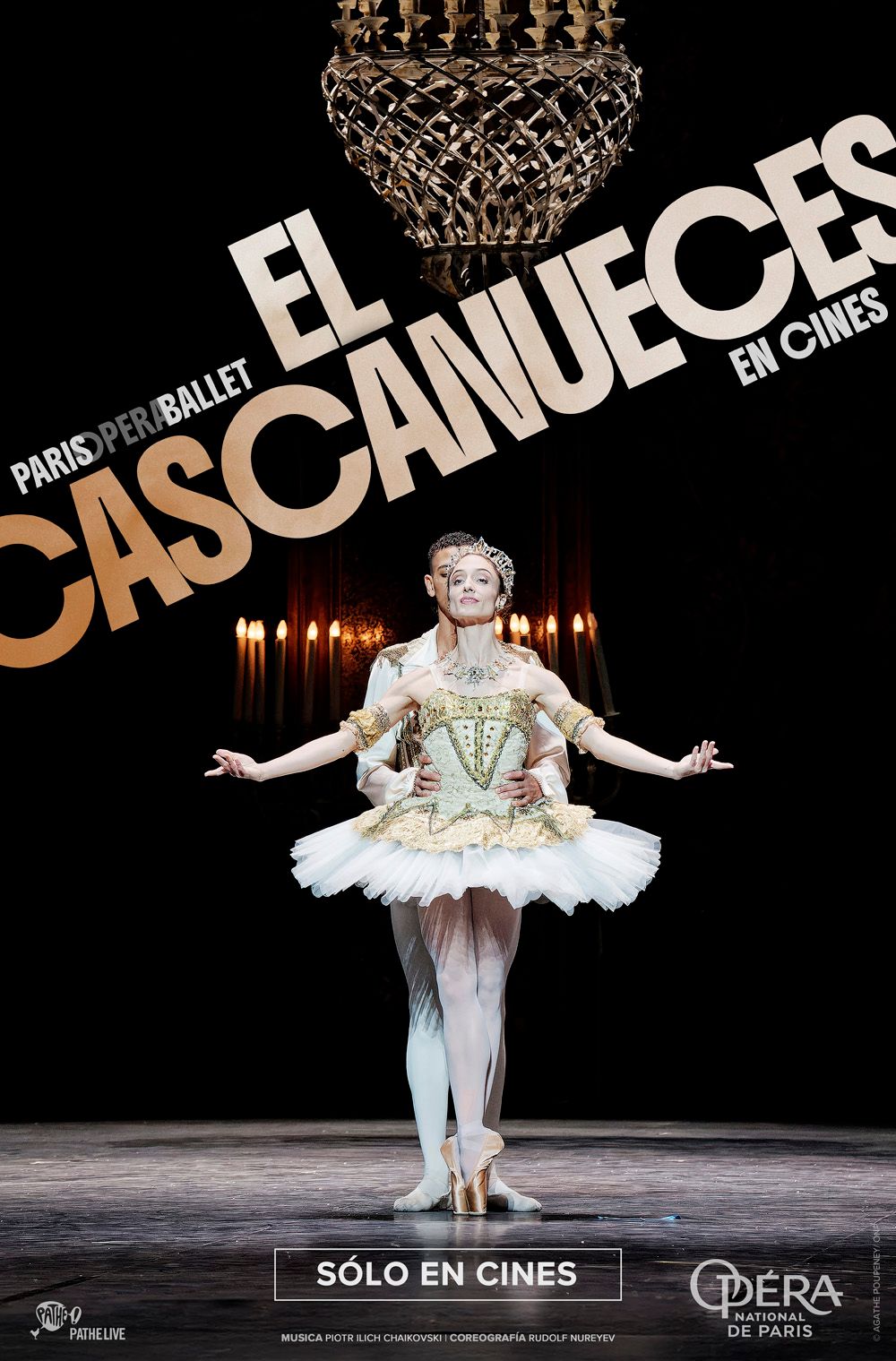 Póster de El Cascanueces. Ballet de la Ópera de París