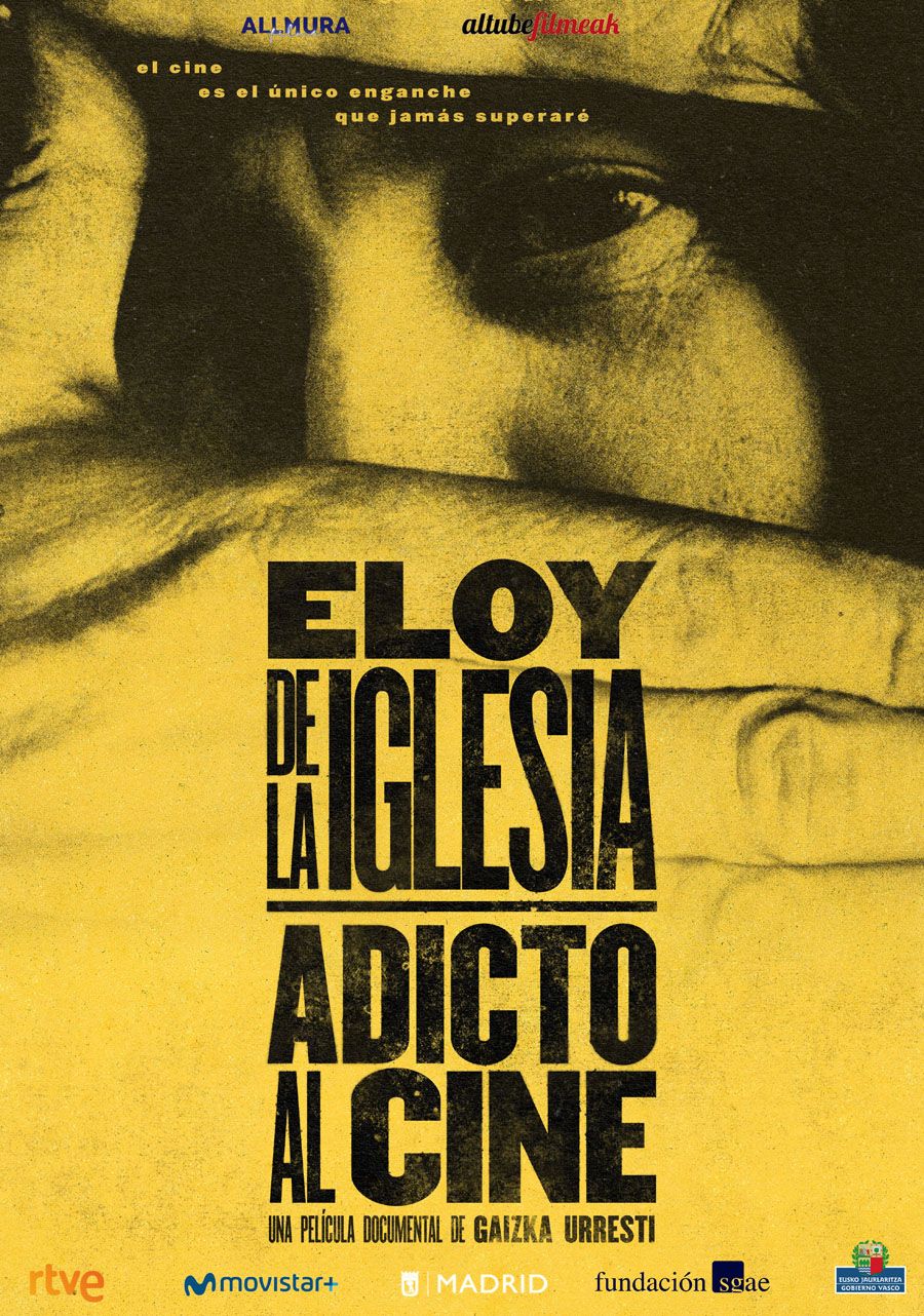 Póster de Eloy de la Iglesia, adicto al cine