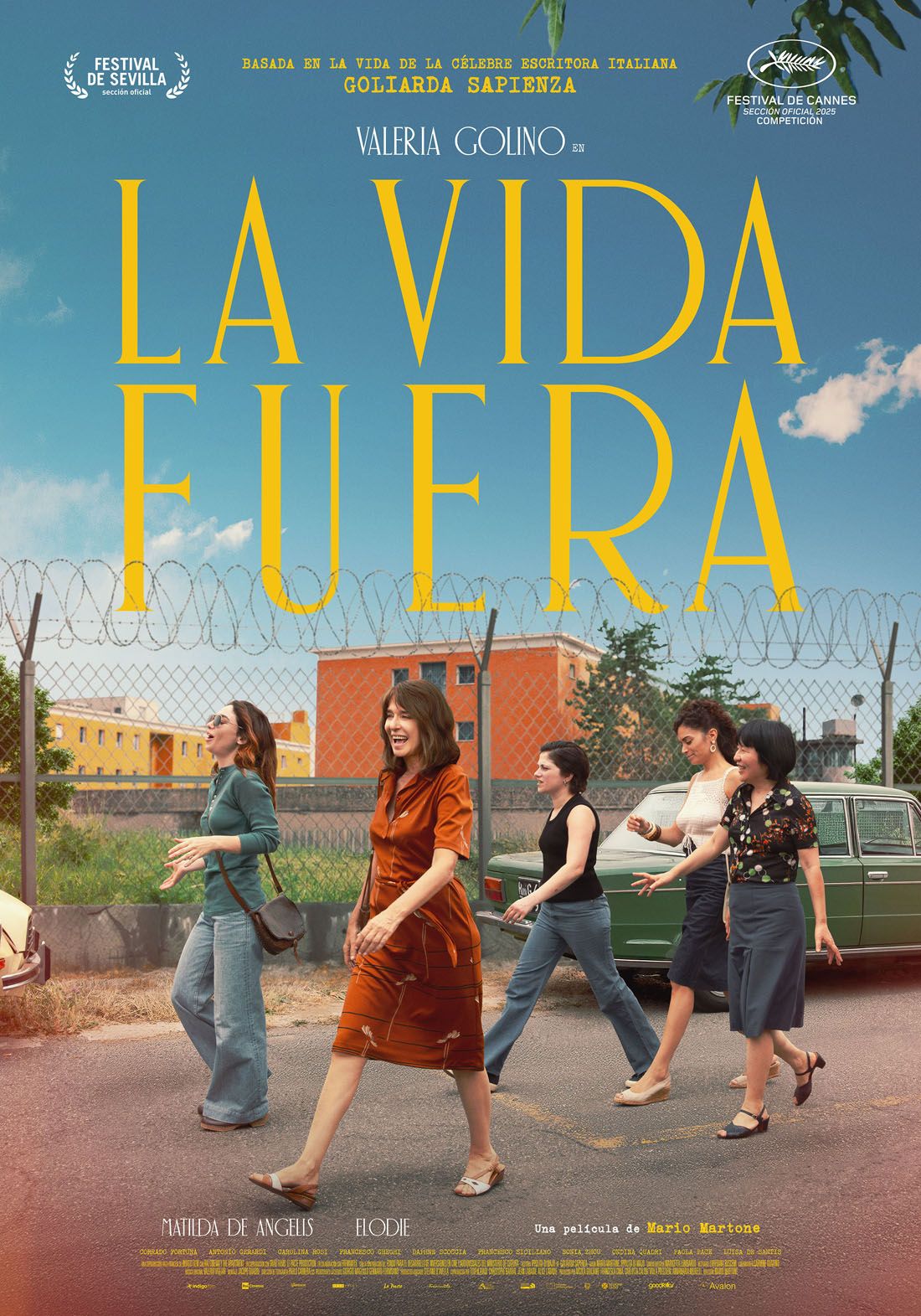 Póster de La vida fuera