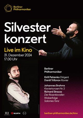 Póster de Silvesterkonzert live im Kino - Berliner Philharmoniker