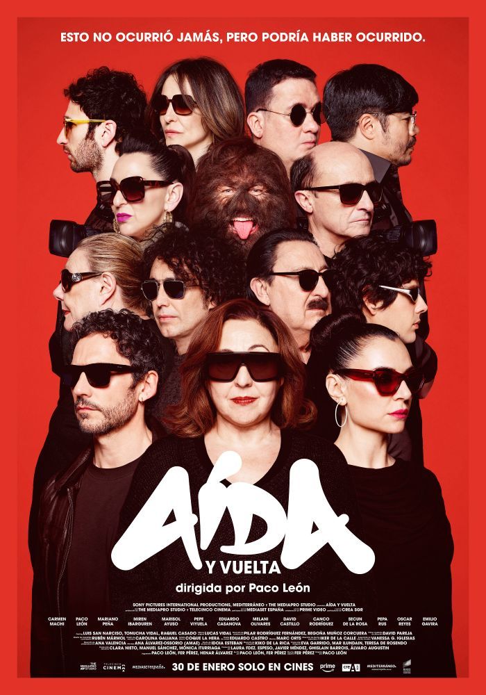 Póster de Aída y vuelta