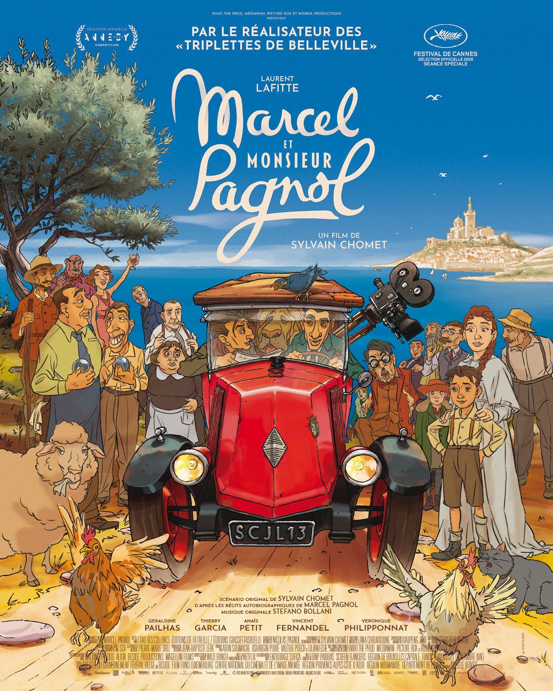 Póster de Marcel et Monsieur Pagnol