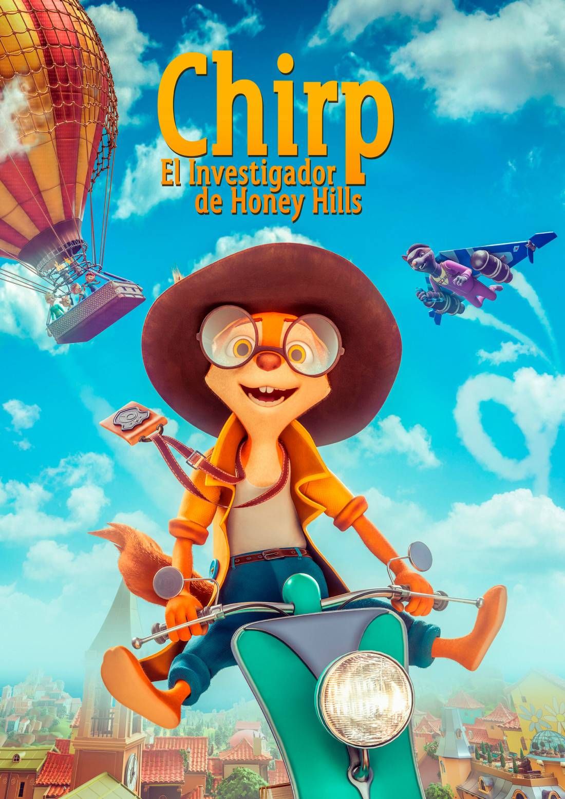 Ficha, tráiler y póster de Chirp, el investigador de Honey Hills