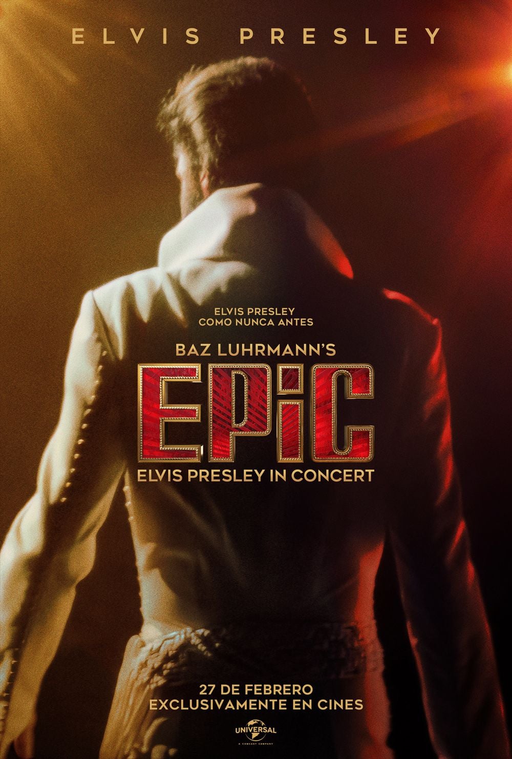 Ficha, tráiler y póster de EPiC: Elvis Presley in Concert