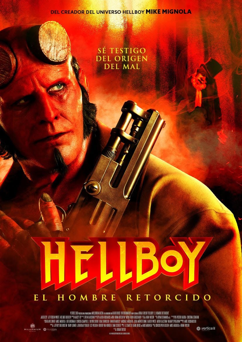 Póster de Hellboy: El hombre retorcido
