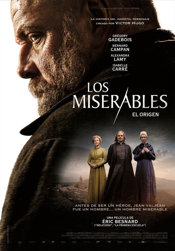 Ficha, tráiler y póster de Los miserables: El origen