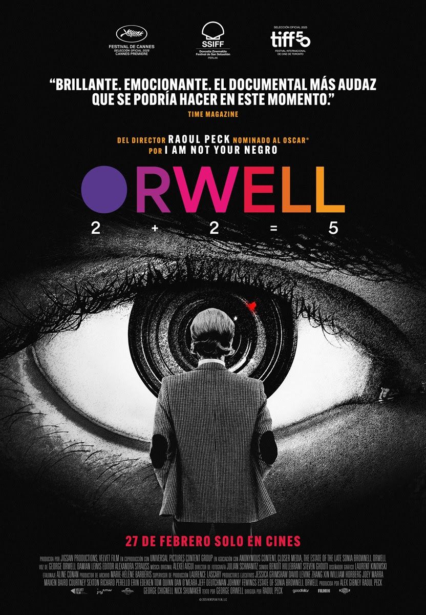 Ficha, tráiler y póster de Orwell: 2+2=5