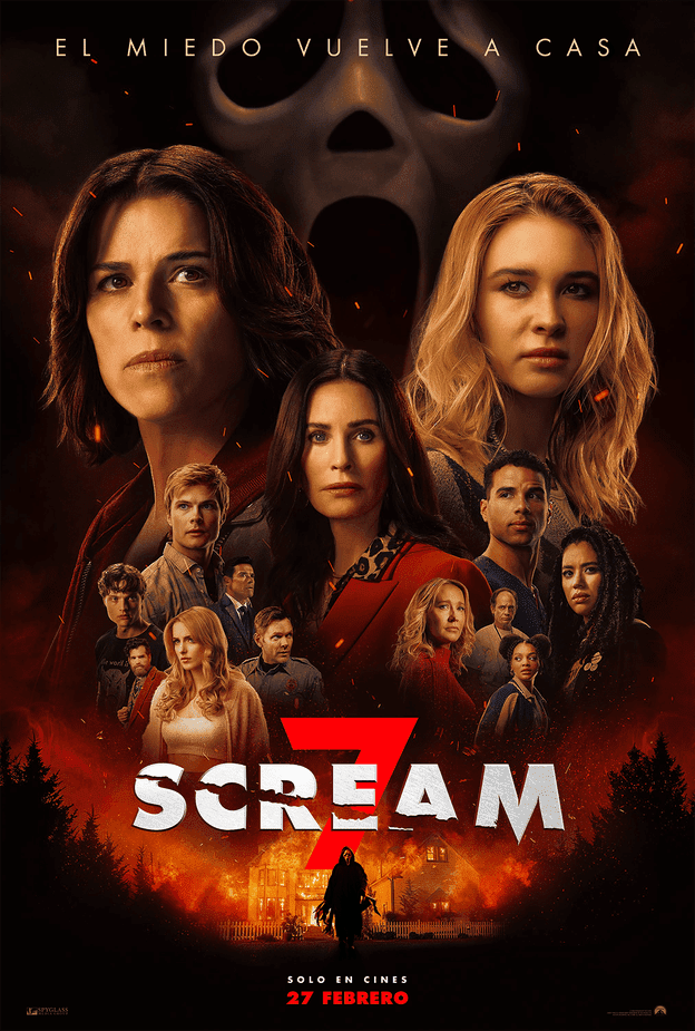 Ficha, tráiler y póster de Scream 7