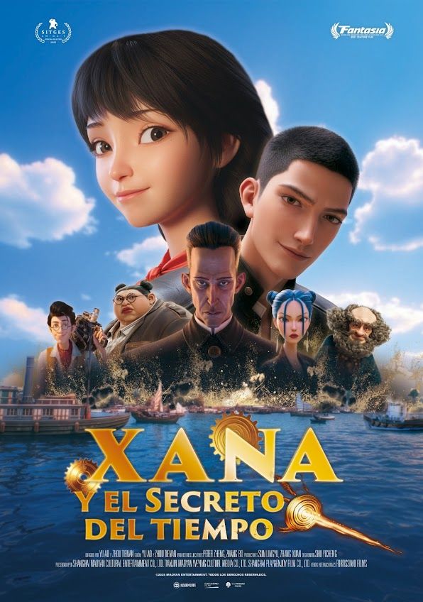 Póster de Xana y el secreto del tiempo