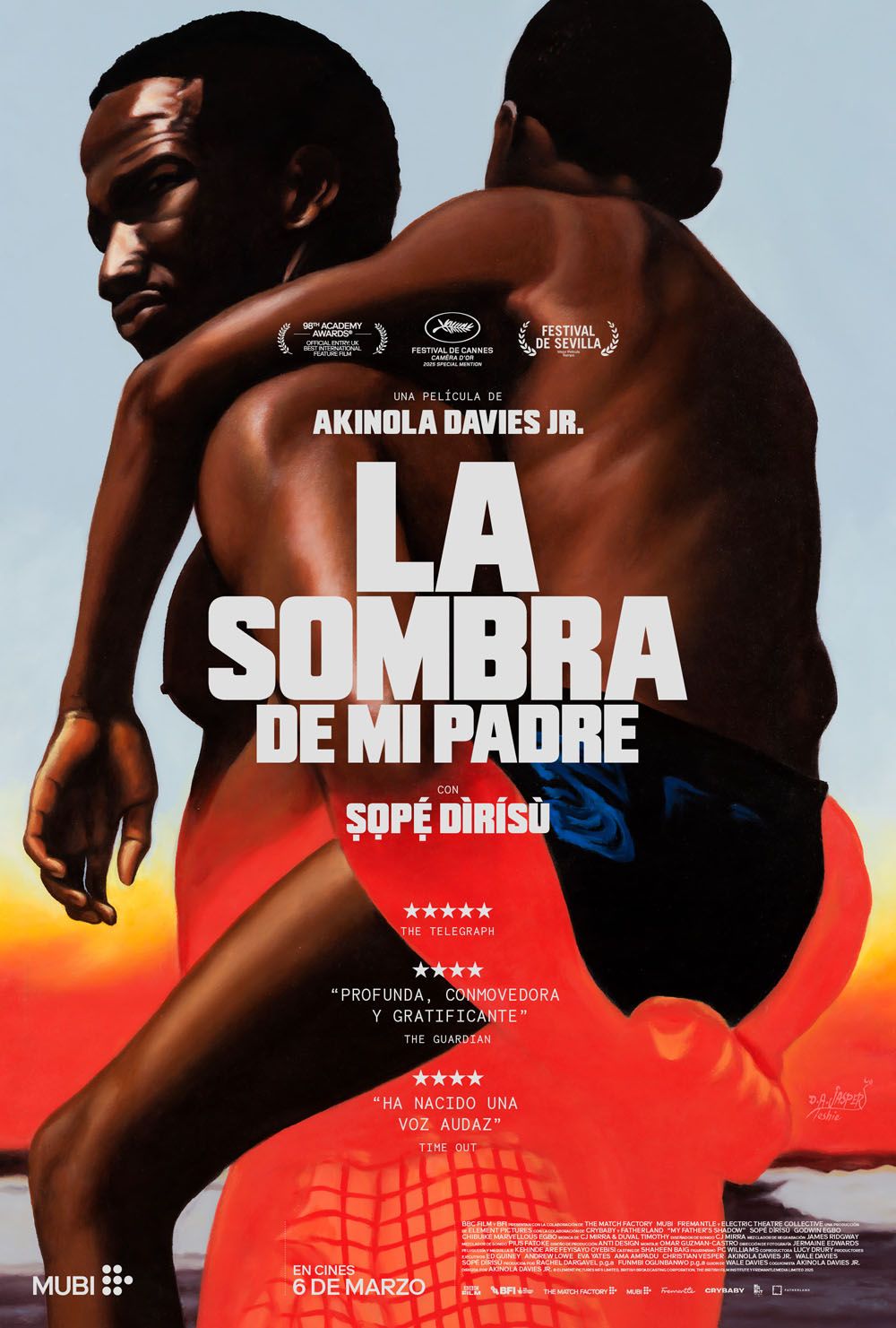 Ficha, tráiler y póster de La sombra de mi padre
